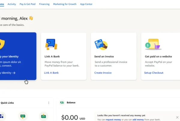 PayPal Landing Page North Star